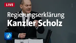 Bundestag: Scholz gibt erste Regierungserklärung ab | via @phoenix