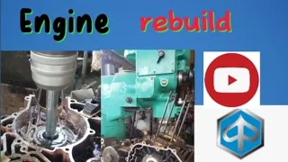 ENGINE CRANKCASE REBUILD MACHINE SHOP Piaggio Ape