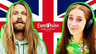 ENGLISH GIRL REACTS TO THE UK'S SONG FOR EUROVISION 2022 // SAM RYDER "SPACE MAN"