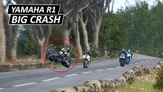 HORRIBLE HIGHSPEED CRASHES, ROAD RACING 2023 GONE WILD, Isle Of Man, Southern 100
