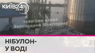 Внаслідок підриву Каховської ГЕС під водою опинився зерновий термінал “Нібулону”