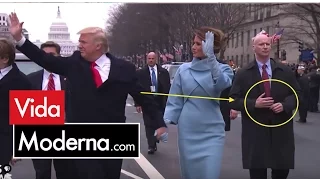 Vida Moderna: Guardaespaldas de Donald Trump con brazos falsos el Día de Inauguración 2017