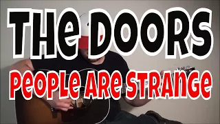 The Doors - People Are Strange - Fingerpicking Guitar Cover