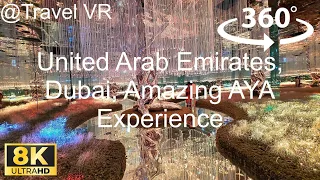 United Arab Emirates, Dubai City, Amazing AYA Universe 2023 - VR Insta 360 8K Video