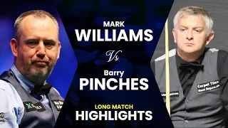 MOST BIZARRE SNOOKER FRAME EVER? Mark Williams vs Barry Pinches 2023 Match Highlights