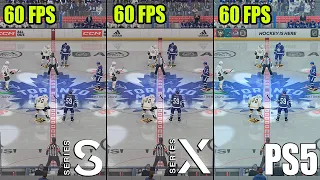 NHL 24 Xbox Series S vs. Series X vs. PS5 | Technical Review