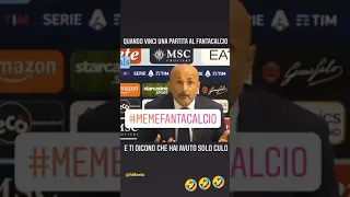 🤣 SPALLETTI vs ALLEGRI "HO SEMPRE PERSO" 🤣 #meme #fantacalcio