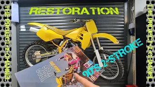 SUZUKI RM250 RESTORATION 1992 FOR FOXHILLS VMXDN 2022