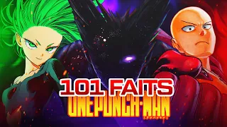 101 FAITS QUE TU IGNORES SUR ONE PUNCH MAN !