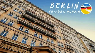 Berlin, Germany Winter Walking Tour in Friedrichshain [4K with 3D Audio]