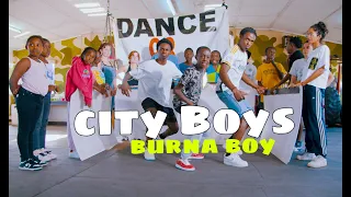 Burna Boy - City Boys [Official Dance video] Dance98