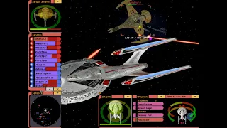 Starfleet vs Klingons/ Romulans/ Cardassians Fleet battle bridge commander Startrek