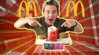 FIRST TIME EATING MCDONALDS IN 8 WEEKS! (MUKBANG)