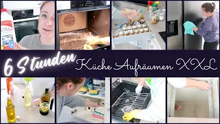 6 Stunden XXL Küche Aufräum Motivation/ Clean with me Kitchen/ Küche putzen/