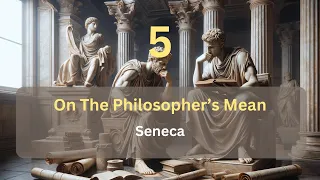 Seneca Moral Letters To Lucilius - Letter 5 -  On The Philosopher's Mean