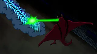 Ben 10 Alien Force - Jetray, Gwen, Kevin and Paradox vs Trans-Dimensional Monsters