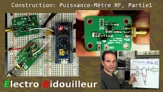 EB_#189 Construction: Puissance-Mètre RF, partie 1: Concept et Premiers Essais