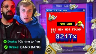 DRAKE CALLS A MAX WIN LIVE ON MY STREAM!