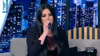 لهون وبس - نانسي نصرالله تؤدي "حلف القمر" لجورج وسوف