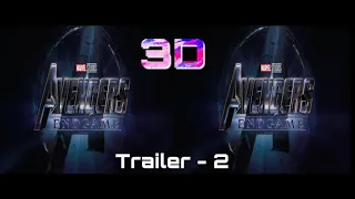 Marvel Studios | Avengers - End Game | Official Trailer 2 | 3D SBS