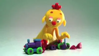 ClayPlay - Play Doh Stop Motion Animation - Train Episode