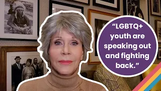 Jane Fonda Wants You to Support LGBTQ+ Youth! | It Gets Better