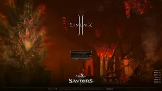 Login screen Lineage II Classic 2.0: The Seven Sign