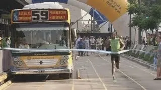 Usain Bolt: Can the world's fastest man beat a bus?