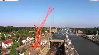 Vlieg mee boven de sluis van Wijnegem