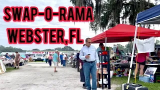 Swap-O-Rama’s Webster Flea Market The Largest In Florida, We're Shopping For Treasurers To Resell!