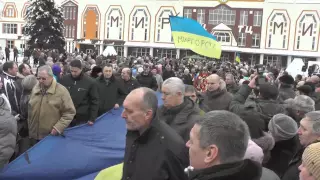 МИРГОРОД.  Поховання Героя 21 01 15 ( Сергій Ніконенко )