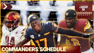 Washington Commanders 2024 NFL Schedule, Primetime Games, Toughest/Easiest Stretch, Likes, Dislikes