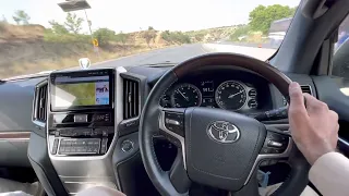 Toyota Land Cruiser ZX V8 | Cruising on Motorway M2