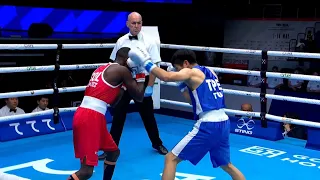 R32 (51KG) MARTINEZ RIVAS YUBERJEN (COL) vs TU PO-WEI (TPE) | IBA World Boxing Championships 2023