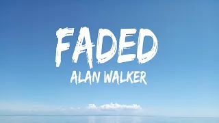 Alan Walker - Faded (Lyrics) - Cardi B, Miley Cyrus, Karol G, Dj Khaled, Lil Baby, Future & Lil Uzi