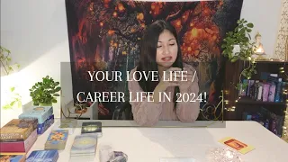 HINDI - 🌎🎆⭐Your Love life/Career life in 2024!⭐🎆🌎(Pick a card)