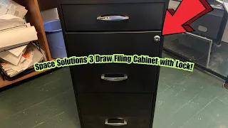 Space Solutions 3 Drawer Metal File Cabinet Review