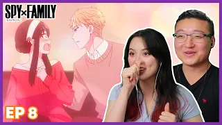 NOW... KISS!!!  | Spy x Family Couples Reaction & Discussion Episode 8