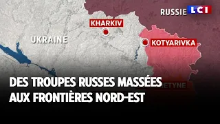 Des troupes russes massées aux frontières nord-est