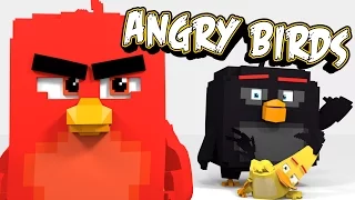 Minecraft Parody - ANGRY BIRDS! - (Minecraft Animation)