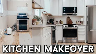 EXTREME KITCHEN MAKEOVER | SMALL KITCHEN DESIGN & DECORATING IDEAS | COMPLETE KITCHEN RENOVATION