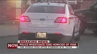 Tulsa Police investigate West Tulsa homicide