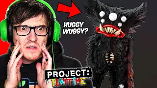 Huggy Wuggy's new form looks TERRIFYING - Project Playtime reaction