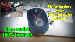 cara memperbaiki mouse wireless yang rusak