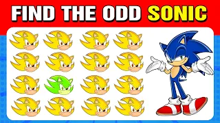 101 puzzles for GENIUS | Find the ODD One Out - Sonic the Hedgehog Edition