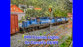 PRR Position Light Signals on Conrail's O&WV