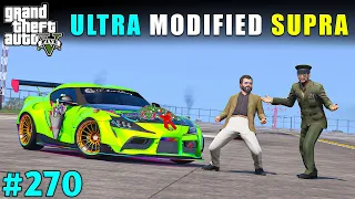 MILITARY COLONEL GIFTED SUPRA TO MICHAEL | GTA V GAMEPLAY #270 | GTA 5