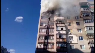 Суми: вогнеборці ліквідували загоряння балкону та запобігли його подальшому поширенню