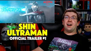 REACTION! Shin Ultraman Official Trailer - TOHO Kaiju Movie 2023