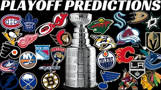 2023-24 NHL Stanley Cup Playoff Predictions (All-Star Break Edition)